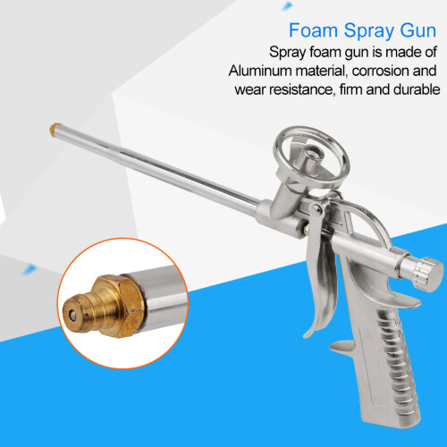 Durable Aluminum Foam Expanding Sealant Gun for Precise Application