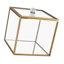 Clear Glass Organizers For Cotton Swabs Jewelry-10 10 10