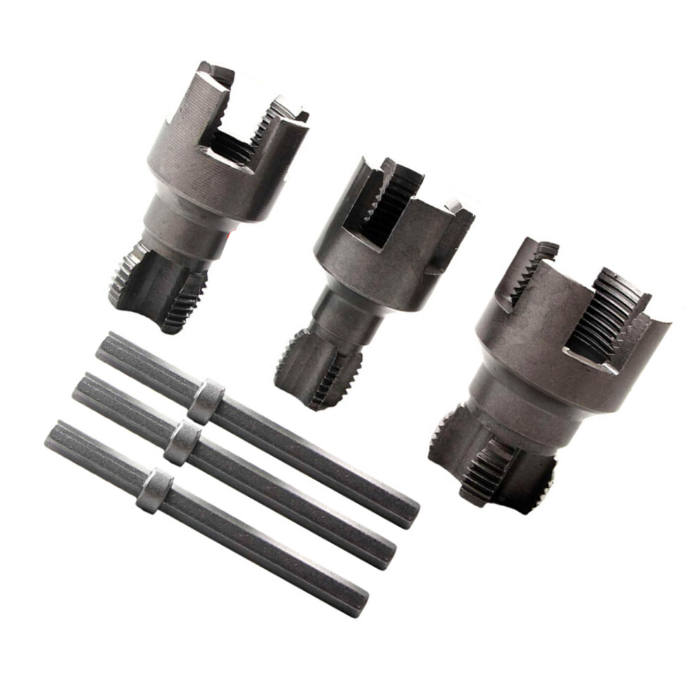 1/2Inch 3/4Inch Internal External Pipe Threading Tool Pipe-3Pcs 7754000424870