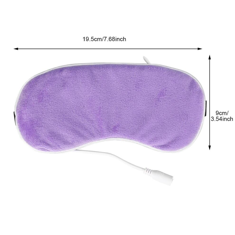 Lavender/Dark Usb Steam Eyeshade Mask - Reduce Circles & Fatigue