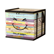 Plastic Strong Book Storage Unit Reinforced-black smilling D