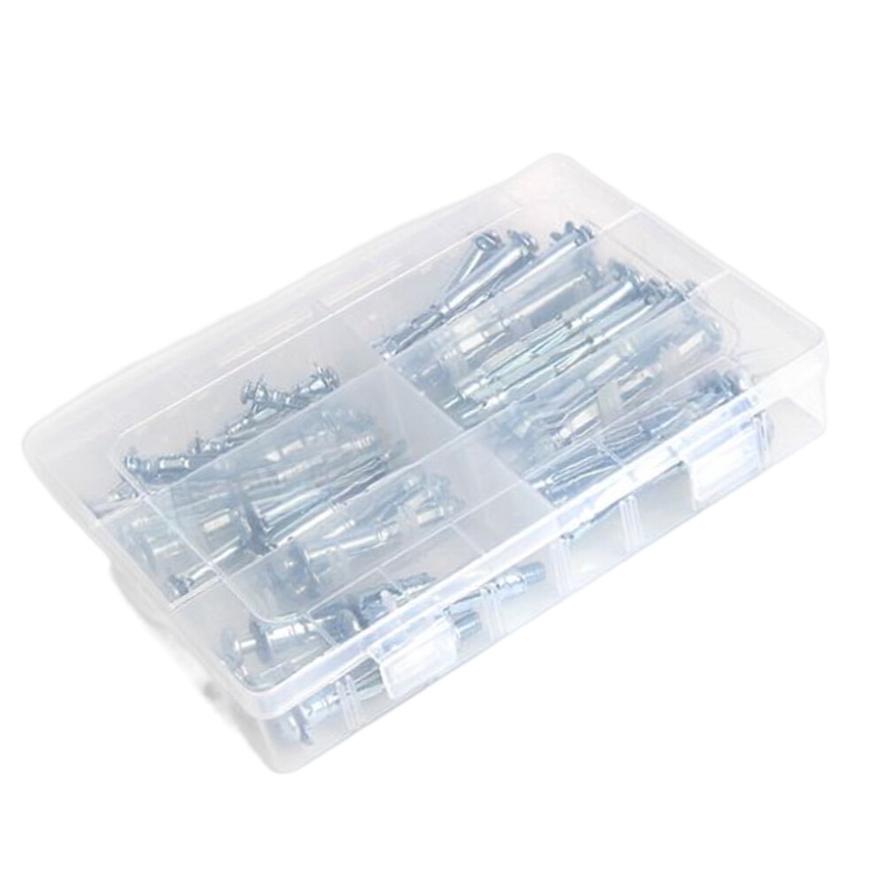 42 Pieces Expansion Screw Bolts Hollow Drive Wall Anchor Drywall-image-OPC-PN5N8B8-NEW