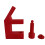 Plastic Sewing Aid Clamp Stabilizes Zippers for-Red 1