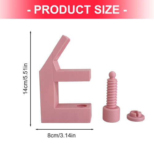 Plastic Sewing Aid Clamp Stabilizes Zippers for-Red 2