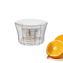 Citruspresser, ergonomisk design med rust- og citronsyrekorrosionsbeskyttende egenskaber, bærbar til udendørsaktiviteter, tåler opvaskemaskine og