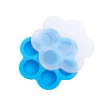 Bandejas para congelar papinhas de bebê: organizador versátil, resistente a altas temperaturas, recipientes de silicone para armazenamento, fáceis