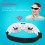 USB Eye Massager with Magnet Vibration, Adjustable, 9 Modes, White 12