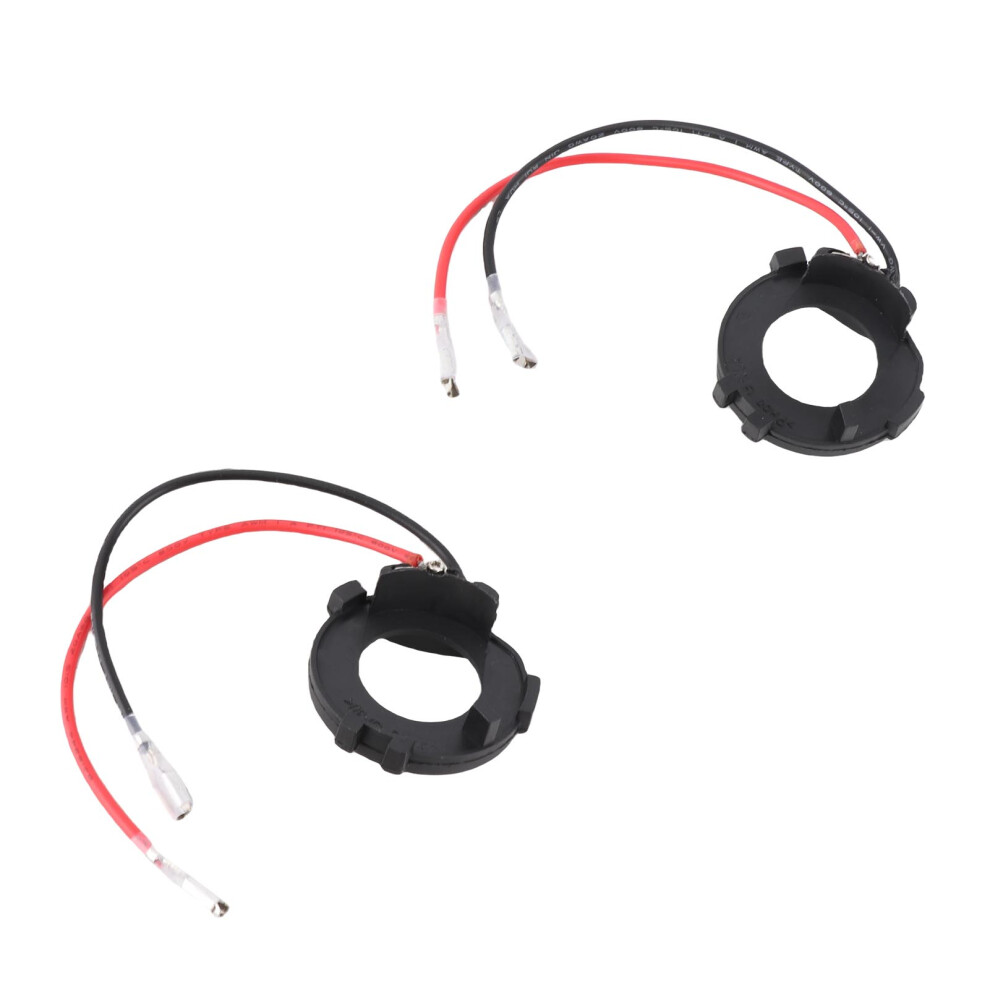 H7 Led Headlight Adapter Retainer For Mk7 Plastic, 24G Black 4651362919460