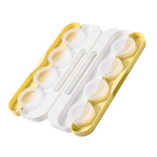 Gemakkelijk schoon te maken deegvormpje, compacte multifunctionele persvorm, authentieke ravioli-persvorm met decoratieve rand, duurzame