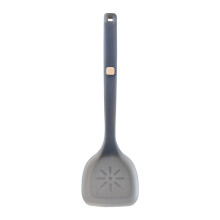 Espátula de silicone de qualidade alimentar resistente ao calor com design ranhurado aprimorado, equilíbrio perfeito entre flexibilidade e rigidez,