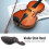 Durable Ebony Violin Chin Rest 4/4 Size with Bracket for Musicians' Needs 9
