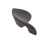 Durable Ebony Violin Chin Rest 4/4 Size with Bracket for Musicians' Needs 3