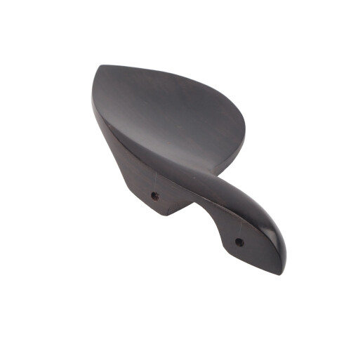 Durable Ebony Violin Chin Rest 4/4 Size with Bracket for Musicians' Needs 2