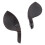 Durable Ebony Violin Chin Rest 4/4 Size with Bracket for Musicians' Needs 6