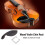 Durable Ebony Violin Chin Rest 4/4 Size with Bracket for Musicians' Needs 10
