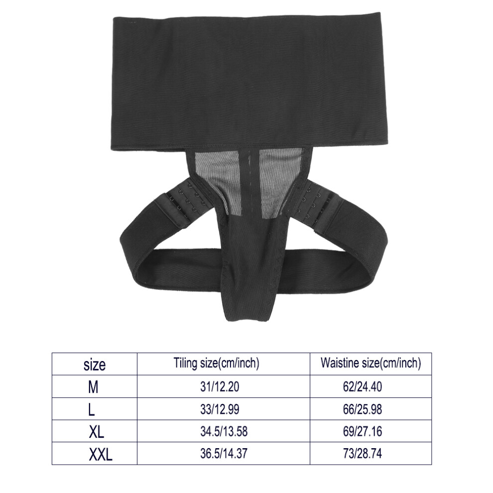 Black Women Butt Lifter Panty Slim Body Shaping Underwear Xl