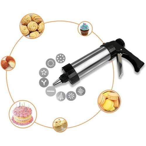 Cookie Press Maker Kit For Making Cookies Biscuit Press Cake Mold Dessert Decoration Tool 2