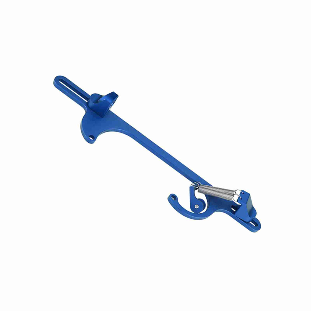 Billet Aluminum Throttle Cable Bracket For Holley 4150/4160 Carburetor Blue 8451362923346