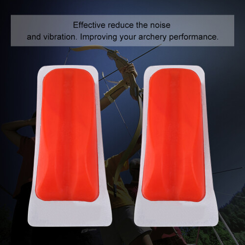 Recurve Bow Stabilizer with Rubber Shock Absorber Red Color Accessory 2
