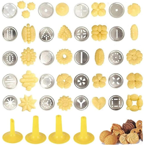 Pastry Syringe Set Cookie Press And Icing Set With 4 Pastry Tips 20 Discs Biscuit Mold Tool 1