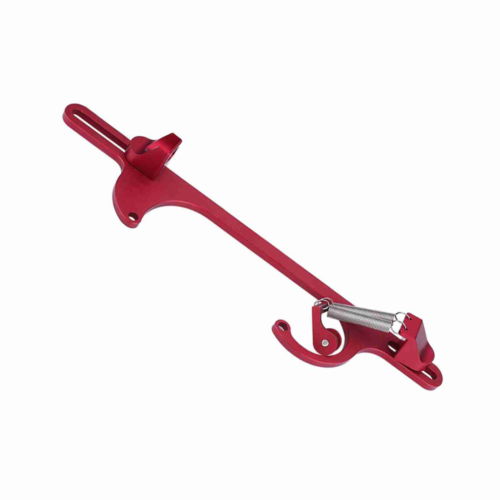 Billet Aluminum Carburetor Bracket For 4150/4160 Series Throttle Red 4251362923360