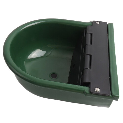 Automatic Livestock Water Trough 4L Green, Adjustable Float Valve 2