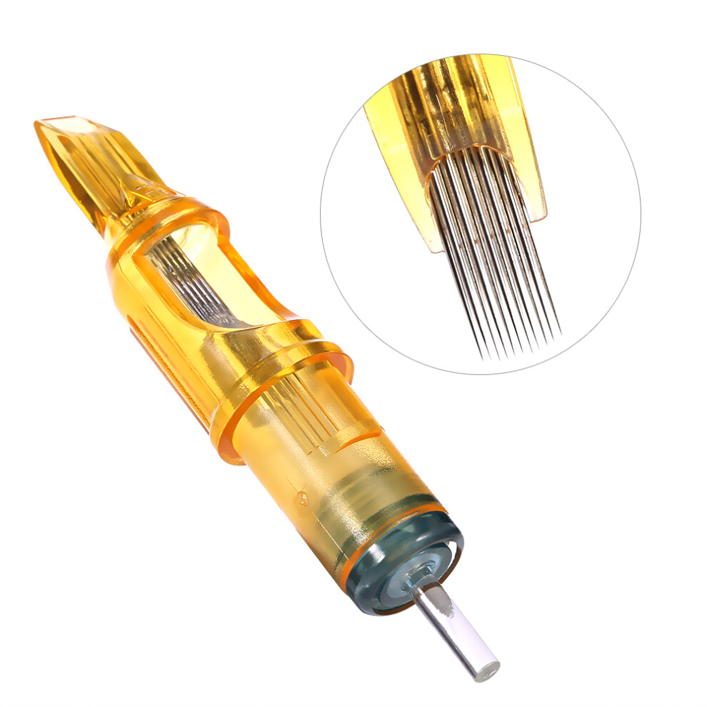 10pcs Disposable Tattoo Cartridge Needles RL/RM/M1/RS for Fine Tattooing