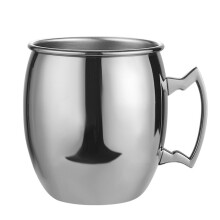 Design elegante, o melhor conjunto para presente: caneca de cobre puro feita à mão com acabamento laqueado brilhante.