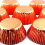 Μίνι εορταστικές θήκες για cupcakes από αλουμινόχαρτο, ασημένια ποτήρια ψησίματος 3