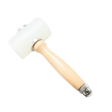 Rubber Mallet OnePiece For Leather Carving DIY Hammer Nylon Khaki, Printing Impact, Furniture Protection