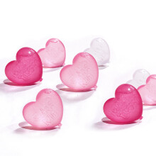 Decorazioni per San Valentino, stampi per torte in pasta di zucchero in plastica per alimenti, set di taglia biscotti a forma di cuore antiaderenti,