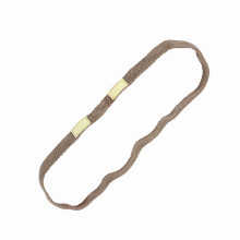 Khaki Camo Strap for Military Helmets M1 M88 MICH with Reflective Bands