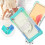 Funda para Samsung Galaxy Tab A 8.0" con correa de hombro verde 2