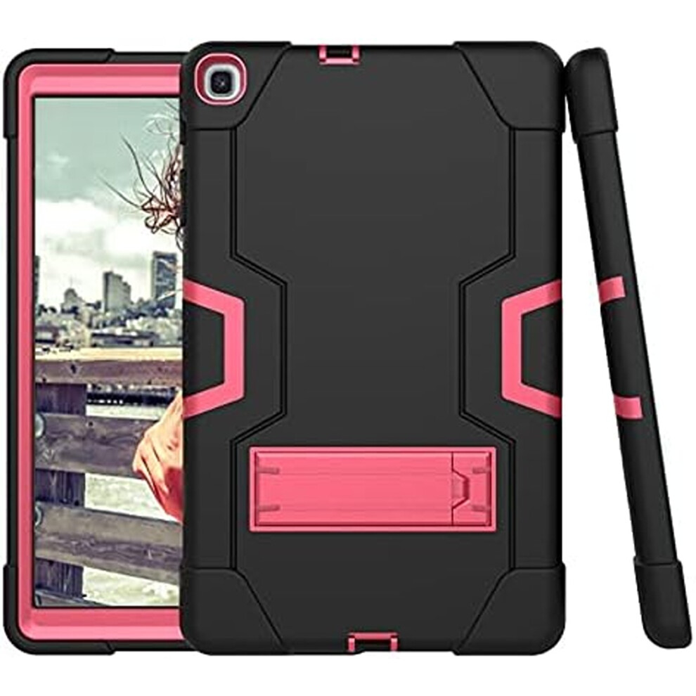 Heavy-Duty Case For Galaxy Tab A7 10.4 - Shockproof Protective Cover With Kickstand For Kids In Black 5906792649937