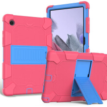 Funda para Samsung Galaxy Tab A7 10.4” blindada con soporte rosa