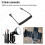Enhanced 2.5mm Male Coiled Flash Sync Cable with Screw Lock for Triggers 7