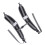 High Capacity Black+Gray Nylon Backpack Straps with Buckles 20kg Load 1