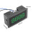 LED 4 Digit Digital Panel Counter 0-9999 with Up/Down Green Display Heavy Duty 11