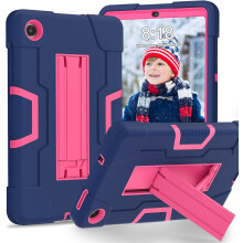 Funda para Galaxy Tab A7 8,7” Acorazada con Soporte Azul Marino