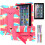 Funda para Amazon Fire 7 7.0" blindada con soporte Rosa 1