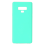 Funda para teléfono Samsung Galaxy Note 9 de silicona protectora menta 1