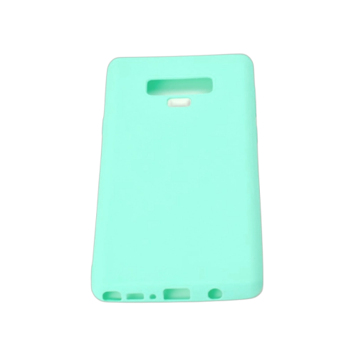 Funda para teléfono Samsung Galaxy Note 9 de silicona protectora menta 2