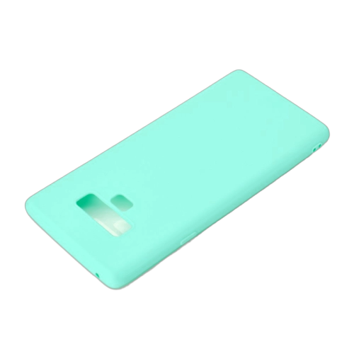 Funda para teléfono Samsung Galaxy Note 9 de silicona protectora menta 1