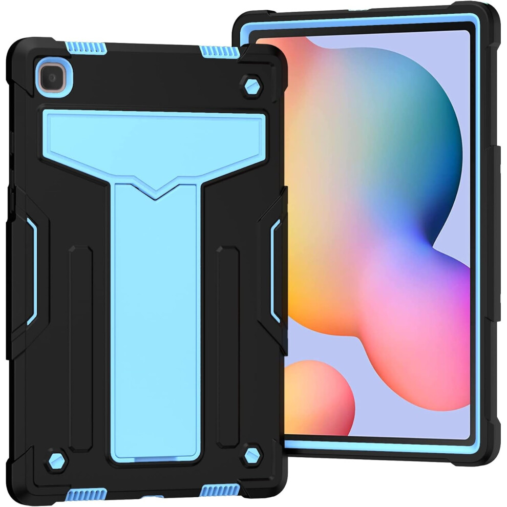 Case For Samsung Galaxy Tab A7 - Heavy-Duty Shockproof Rugged Cover With Built-In Kickstand For 10.4-Inch Tablet Blue 5906792650674