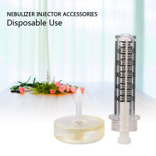 Einweg-Nasszellen-Set für Hyaluronsäure und Medikamente, Vernebler-Spritze, ABS, 5,81,7 cm