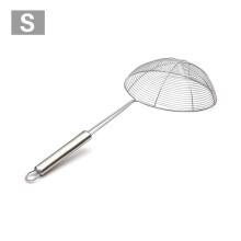 Multifunktionales Kochutensil, Edelstahl-Spinnensieb für Fritteusen, stabile, lebensmittelechte Schöpfkelle für sicheres und gesundes Kochen,