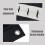 Wall Mounted Boxing Punch Pad Sleek PU Foam for Safe Training 3
