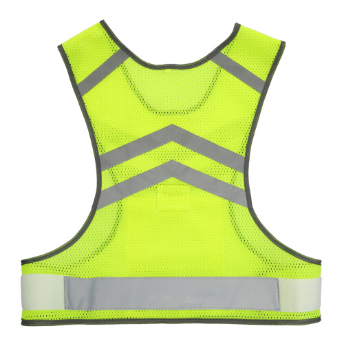 Adjustable Lightweight Mesh Reflective Vest for Running, Cycling, Walking