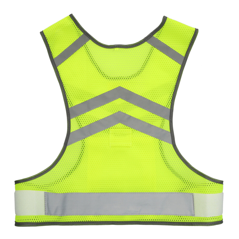 Adjustable Lightweight Mesh Reflective Vest For Running, Cycling, Walking 4301362930537