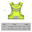 Adjustable Lightweight Mesh Reflective Vest for Running, Cycling, Walking 2